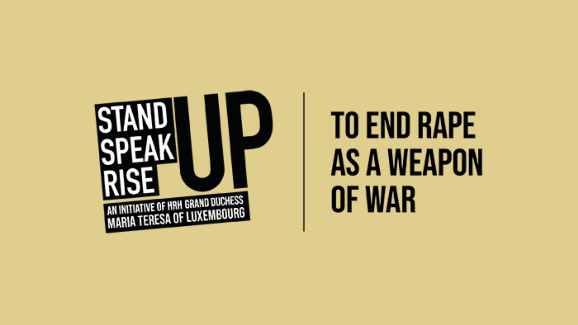 Stand up speak rise up